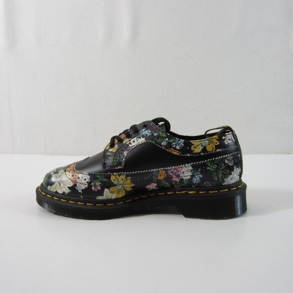 Dr Martens Darcy Floral Backhand Brogue Wingtip Oxford Women's 7 - Picture 4 of 6